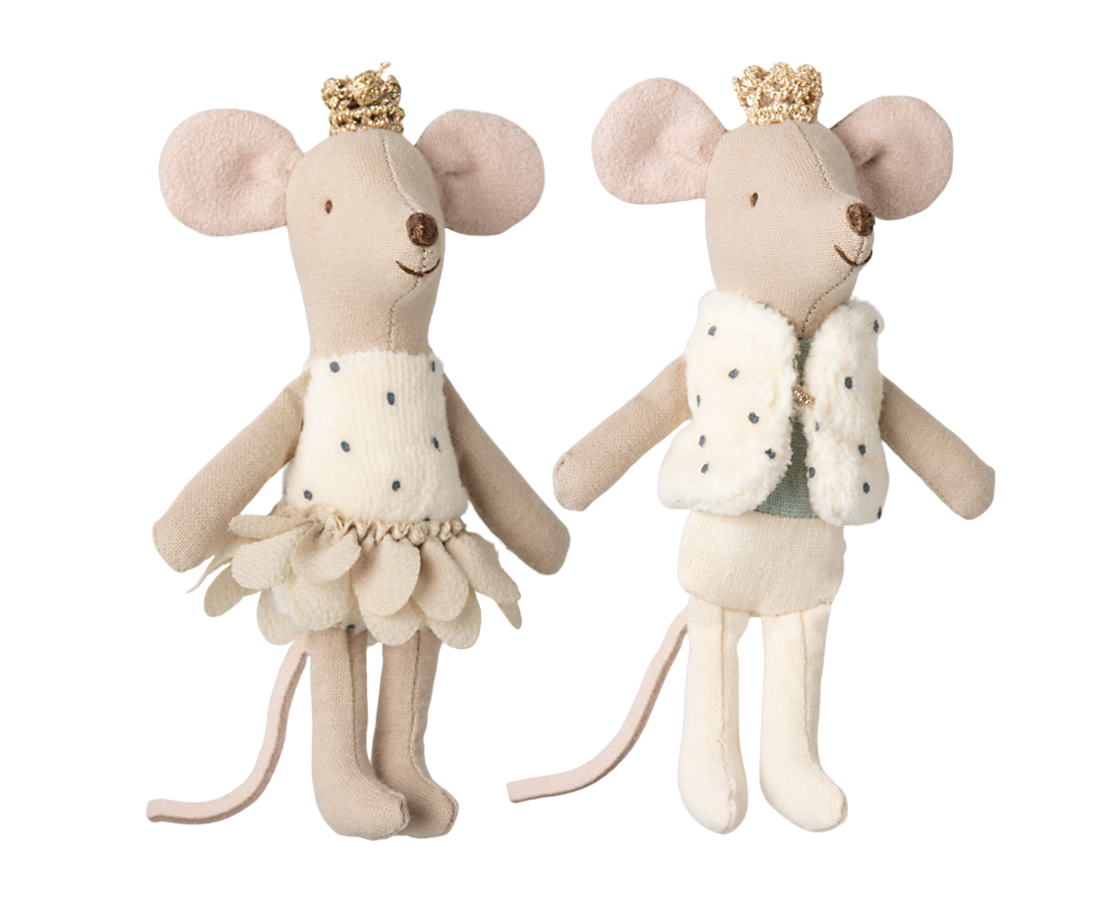 Maileg Royal Twin Mice in Matchbox