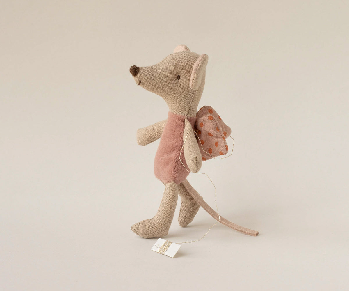 Maileg Little Fairy Mouse - Rose