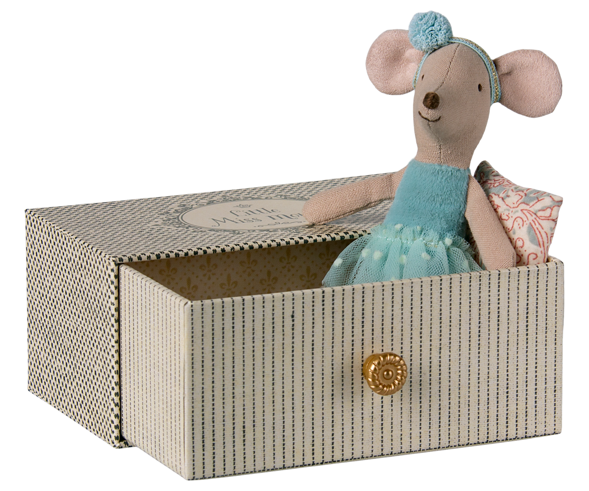 Maileg Dance Mouse in Daybed, Little Sister
