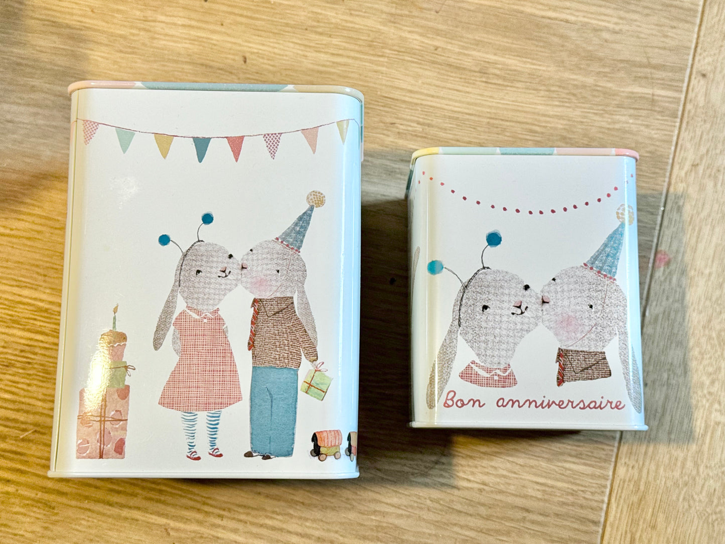 Maileg Happy Day Boxes, Set of 2