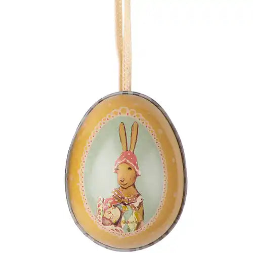 Maileg Metal Easter Eggs, Small, Set of 4