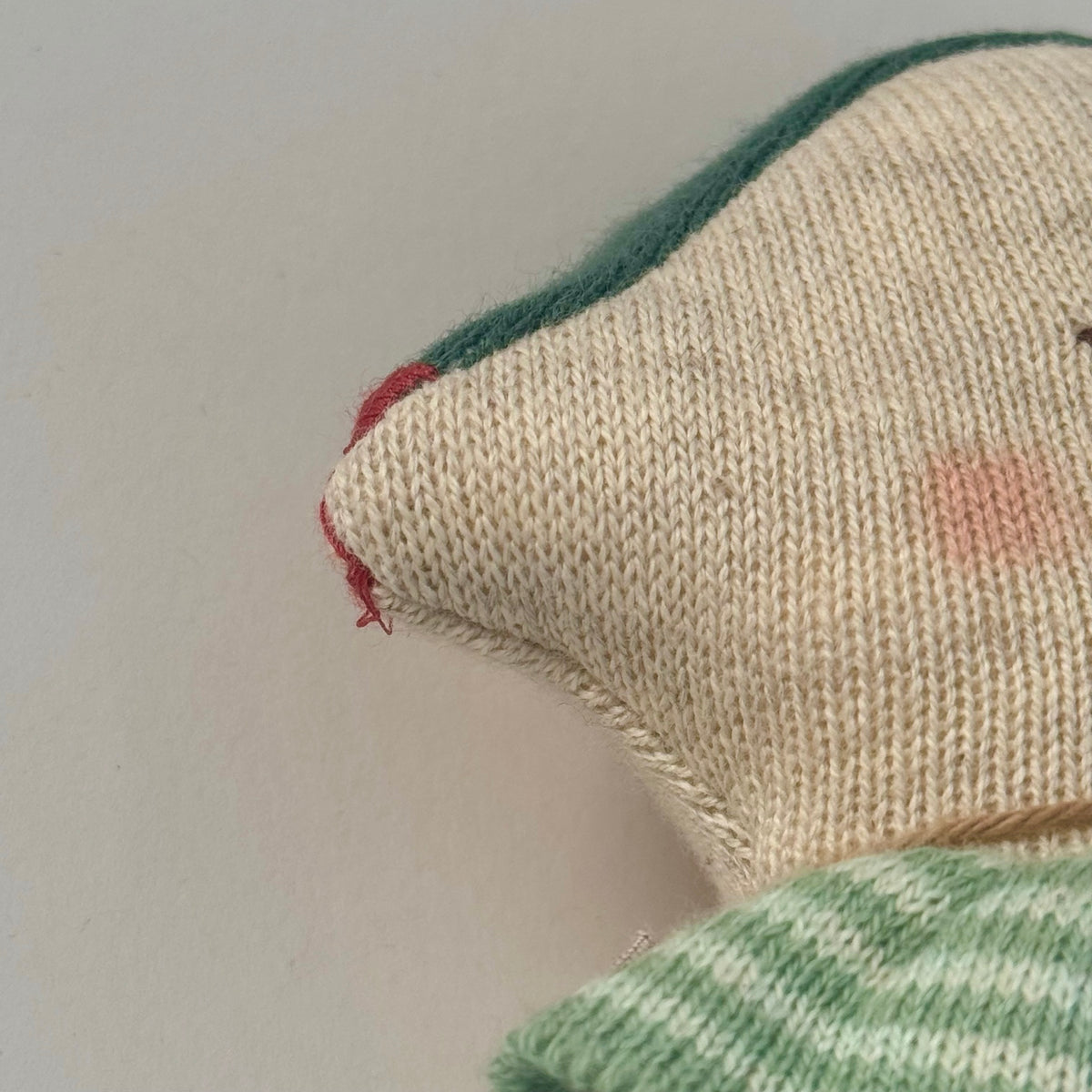 Maileg Bambi Rattle - Mint (MOUTH THREAD LOOSE)