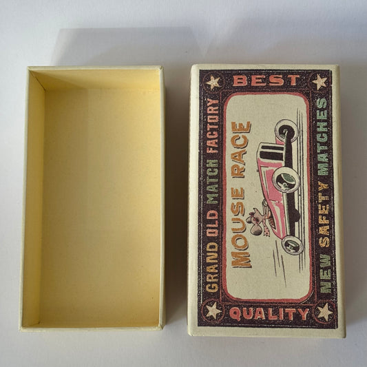 Empty Matchbox - Big Sister Mouse Size (NO MOUSE OR BEDDING)