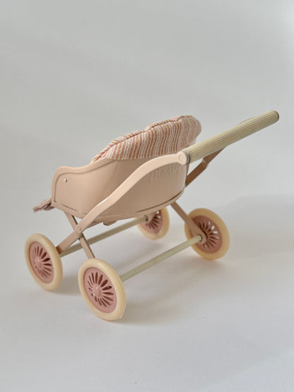 Maileg Stroller Baby - Rose (NO BOX)