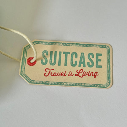 Maileg Metal Suitcase, Green Dots