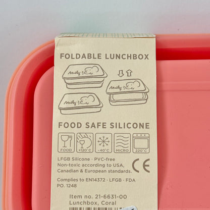 Maileg Foldable Lunch Box - Coral