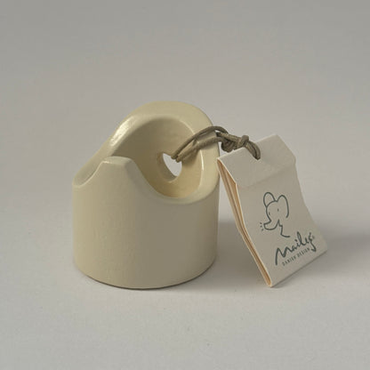 Maileg White Potty (CHIPPED)