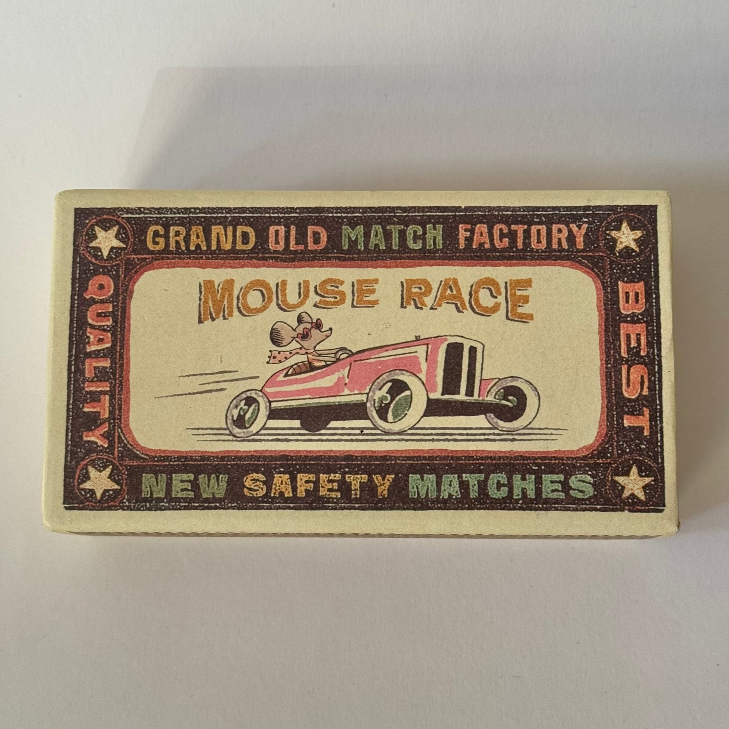 Empty Matchbox - Big Sister Mouse Size (NO MOUSE OR BEDDING)