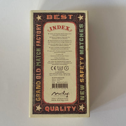 Empty Matchbox - Big Sister Mouse Size (NO MOUSE OR BEDDING)