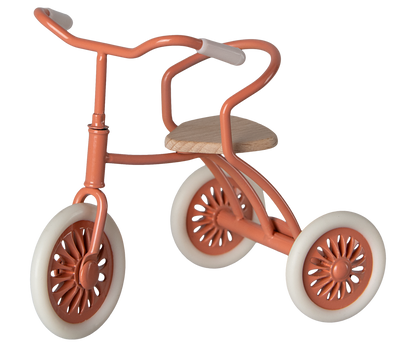 Maileg Tricycle, Mouse - Coral