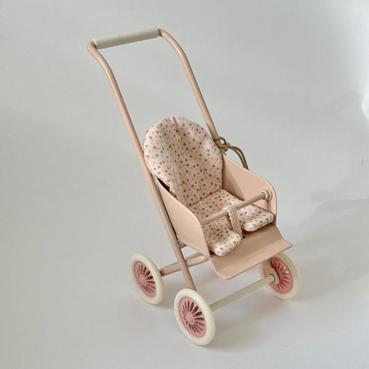 Maileg Stroller for Micro - Powder (CHIP ON HANDLE)