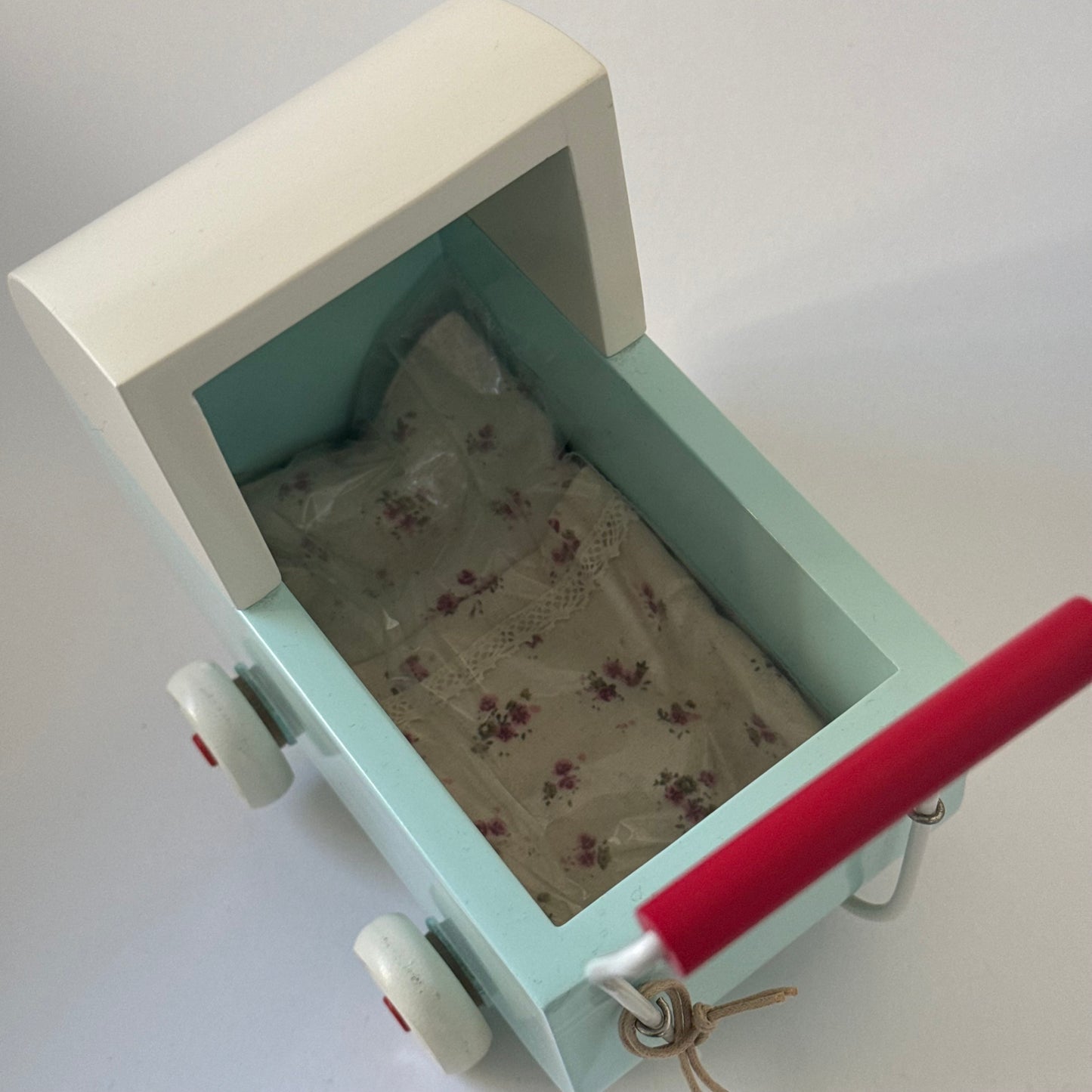 Maileg Pram, Light Blue, for Micro