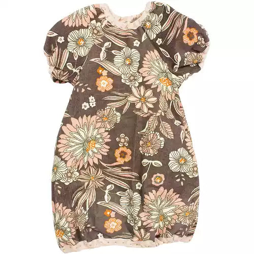 Maileg Brown Flower Dress for Maxi Bunny/Rabbit