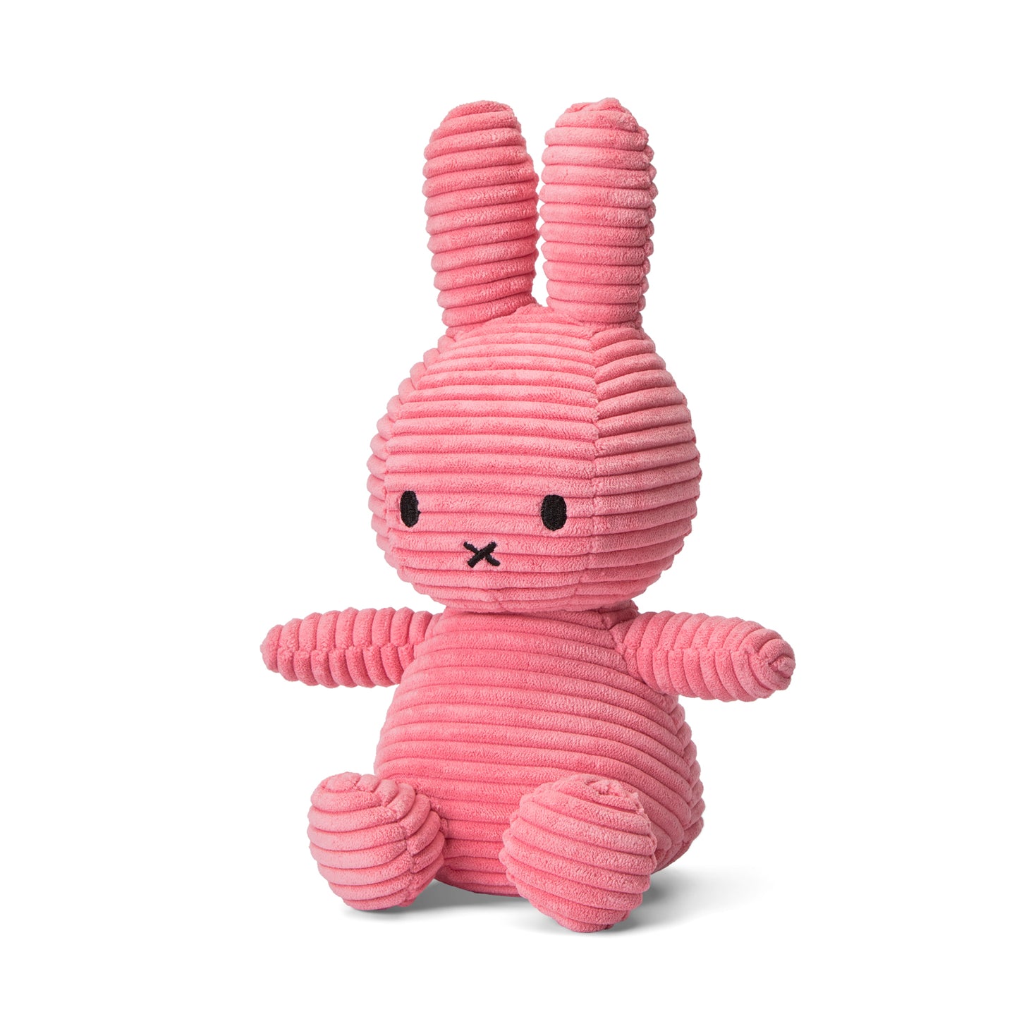 Miffy Sitting Corduroy Bubblegum Pink 23cm