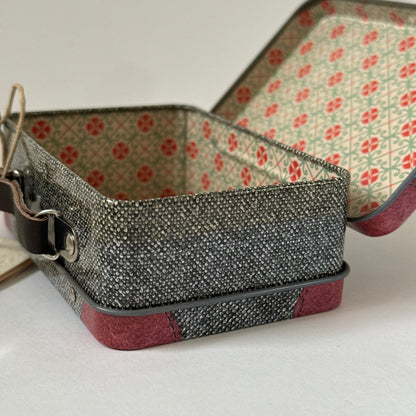 Maileg Metal Suitcase, Grey (FADED)