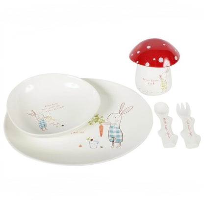 Maileg Bunny Honey Dinner Set - Green