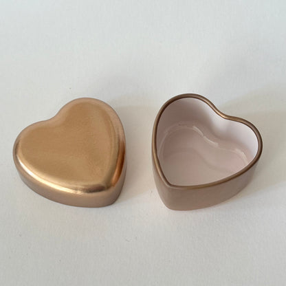 Maileg Heart Box - Plain Gold