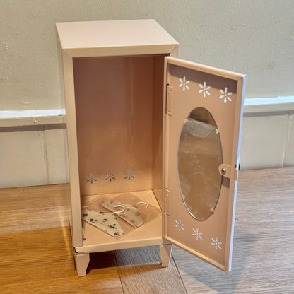 Maileg Locker with Hangers - Powder (DAMAGED)